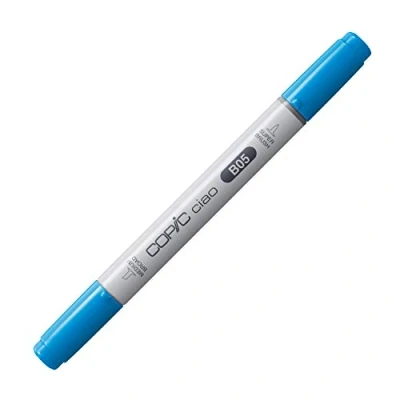 Imagen de COPIC Ciao Marcador Gráfico de Doble Punta, Azul (Process Blue), 1.4 ml