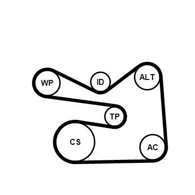 Imagen de CONTITECH CT941K1 Kit de correa distribución 154 MITSUBISHI: Carisma Hatchback, Montero iO, Berlina, VOLVO: V40 Familiar, S40 I
