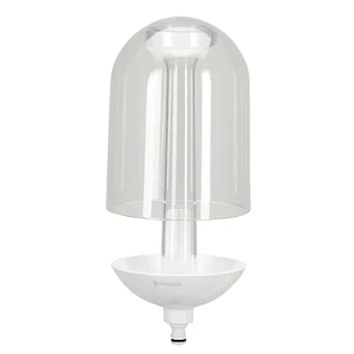Imagen de GARDENA ClickUp! BirdFeeder: comedero para pájaros, con el mecanismo One Click, sistema de estilo vida todas las estaciones, blanco/negro (11380 20)