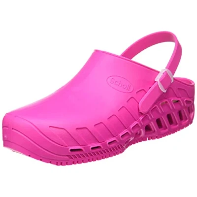 Imagen de Scholl Clog Evo, Zuecos Sanitarios Profesionales, Unisex Adulto, Fucsia, 39/40 EU