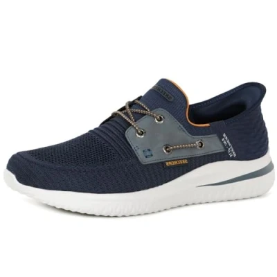 Imagen de Skechers Slip ins: Delson 3.0 Roth, Mocasín Hombre, Azul Marino, 48.5 EU Ancho