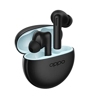 Imagen de OPPO Enco Buds2 Auriculares True inalámbricos, Bluetooth 5.2, in Ear, cancelación de Ruido Llamada, Controles táctiles, Audio binaural, compatibles con Android/iOS [versión Italiana], Negro