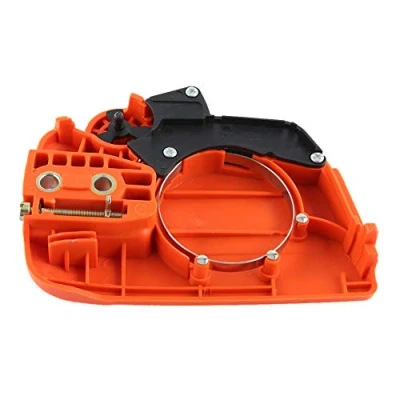 Imagen de Garsent Conjunto de Freno Arranque la Cubierta del Embrague, Cadena piñón Embrague Se Adapta a Motosierra Husqvarna 350 235 235E 236 240.