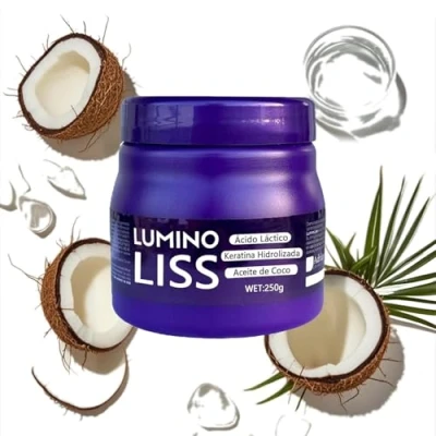 Imagen de Lumino Liss Alisado, Alisado Sin Formol Liss, Luminoliss Formol, Crema Alisadora Para Cabello Natural Silkiness (1Pcs)