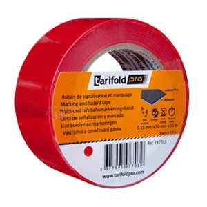 Imagen de Tarifold Djois by 197703 Cinta Adhesiva Suelo, Señalización, Seguridad, color Rojo Rollo