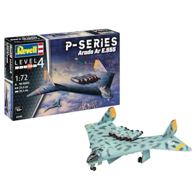 Imagen de Revell Modellbau I AR555 (P Series) Bausatz Maßstab 1:72 98 Teile Bastelset ab 12 Jahren Realistische Réplica Precise Flugzeug Modell
