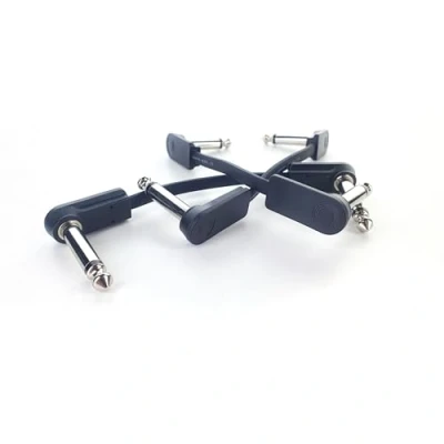 Imagen de CORDIAL ECL EI0.3RR Cable patch plano Guitarra jack angular 30 cm