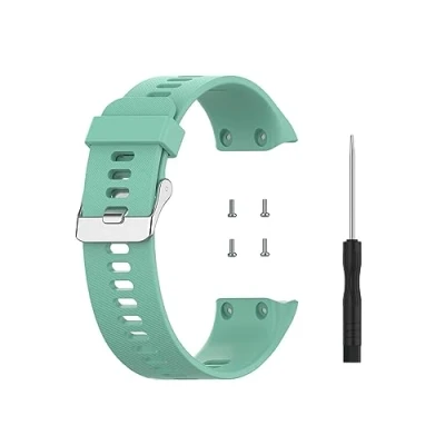 Imagen de Waekethy Correa para Garmin Forerunner 35/Approach S10, Ajustable Silicona Suave Reloj Deporte Smartwatch Reemplazo Pulsera Compatible con S10 (teal)