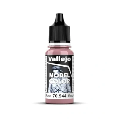 Imagen de Vallejo Model Color Pintura Acrílica Rosa Antiguo Acabado Mate, 18 ml. Autonivelante y Sistema BSL para Modelismo Figuras