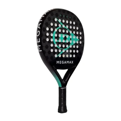 Imagen de Dunlop Megamax Unisex Raqueta de pádel, Talla: One Size, Black/grey/light grey/white/green