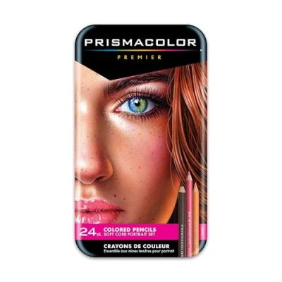 Imagen de Sanford Lápices de Colores Prismacolor Premier Retratos, Madera, 24 Unidades