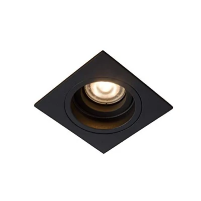Imagen de Lucide EMBED Foco empotrable en el suelo 1xGU10 Negro
