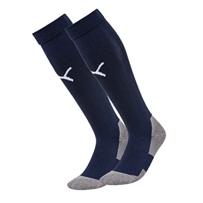 Imagen de Puma Liga Socks Core, Calcetines para Hombre, Azul (Peacoat/White), 43 46 (Talla del fabricante: 4)