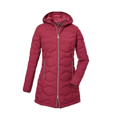 Imagen de G.I.G.A. DX Parque acolchado para mujer con capucha y aspecto de plumón, GW 20 WMN QLTD PRK, color burdeos, 40, 39844 000