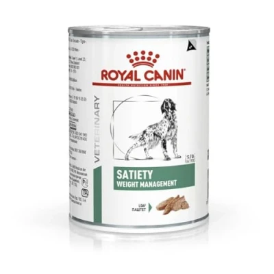 Imagen de Royal Canin Satiety Weight Management 12 x 200 g Alimento dietético completo para perros adultos Puede ayudar a reducir la obesidad Alto contenido en proteínas Mousse