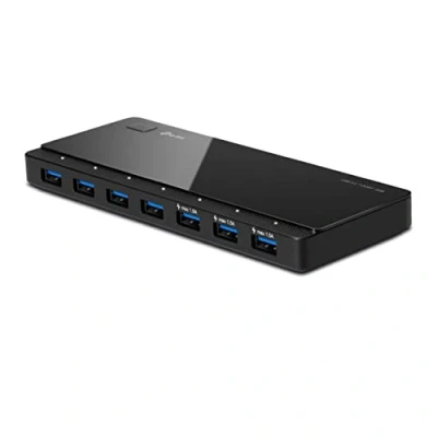 Imagen de Hub Tp link Usb 3.0 7 Puertos Diseño Escritorio Con Adptador De Corriente