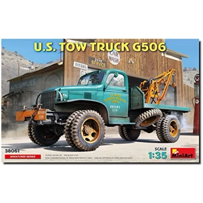 Imagen de MiniArt MIN38061 1:35: US Tow Truck G506 Kit de modelo a escala, color moldeado