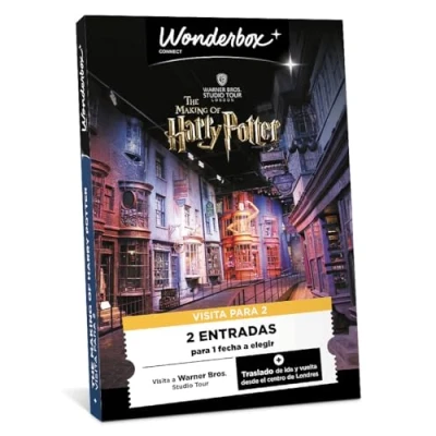 Imagen de WONDERBOX connect Caja Regalo Harry Potter Studio 2 entradas para 1 día en el Warner Bros Tour Válido Durante 24 Meses