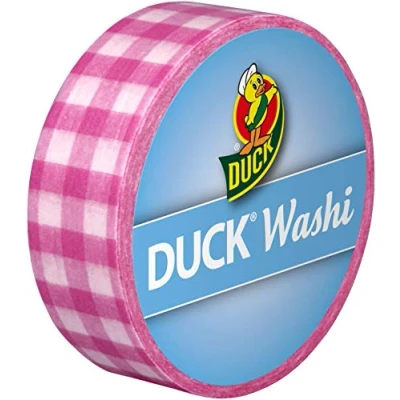 Imagen de Cinta adhesiva Duck Tape, Pink Check, 1