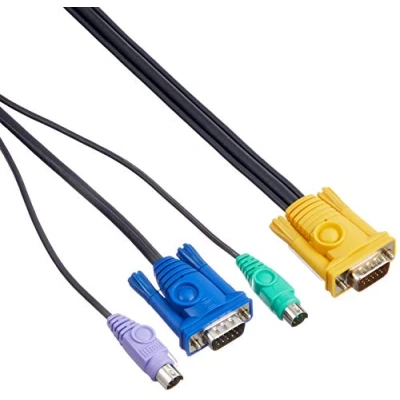 Imagen de Aten 2l5210p Cables Para Video, Teclado Y Ratones (kvm)