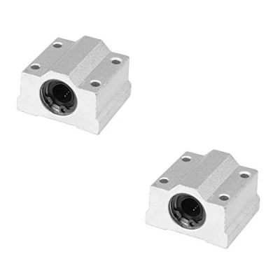 Imagen de S SIENOC 3D Impresora Cojinetes lineales de 8 mm casquillo deslizante lineal Cojinete bolas Aleación Aluminio + Acero (2, Bolas)