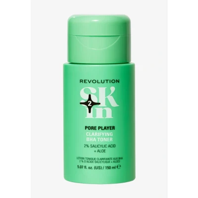 Imagen de Revolution SKin, Pore Player Clarifying Toner, Tónico Facial Purificante con Ácido Salicílico, Exfolia Suavemente, Vegano y Libre de Crueldad, 150ml