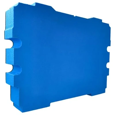 Imagen de vhbw Pieza de espuma compatible con Festool Systainer T LOC caja herramientas rígida, 61 mm Azul