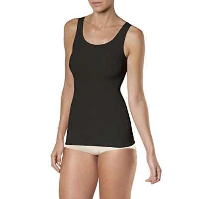 Imagen de SLEEX Camiseta moldeadora de tirantes anchos, negro, talla L/XL
