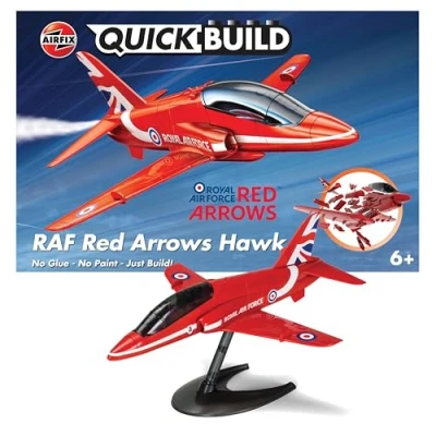 Imagen de Airfix QUICKBUILD Red Arrows Hawk, Kit de modelado
