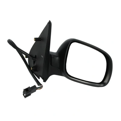 Imagen de espejo retrovisor Blic 5402 04 1131979P derecha negro imprimado eléctrico térmico, convexo, con sensor de temperatura, para caja pequeña