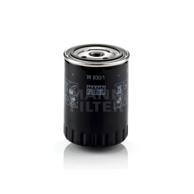 Imagen de MANN FILTER W 830/1 Filtro de aceite 3/4 16 UNF con válvula bloqueo retorno enroscable VOLKSWAGEN: GOLF 3, Transporter 4