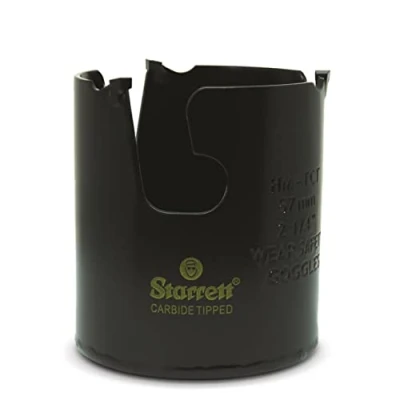 Imagen de Starrett FCW057 Corona perforadora con dientes de metal duro Multipro, 57 mm