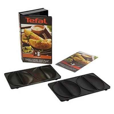 Imagen de Tefal XA8008 Accesorio para sandwichera, 226/132 mm, empanadas, negro