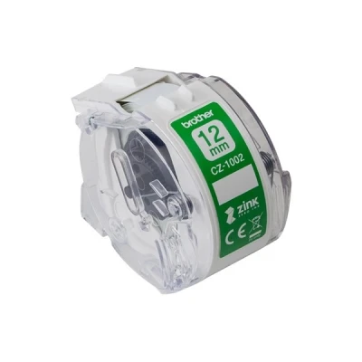 Imagen de Brother CZ 1002 Cintas para impresoras de etiquetas (CZ, inyección tinta, VC 500W), verde, 12 mm