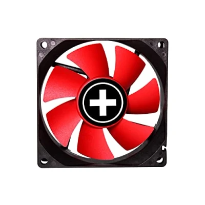 Imagen de Xilence XPF80.R.PWM Carcasa del Ordenador Ventilador 8 cm Negro, Rojo
