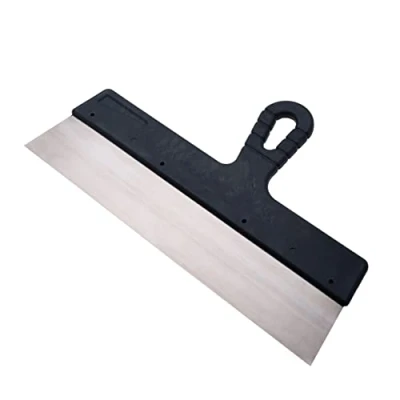 Imagen de espátula masilla ancha 350mm, para enlucir, encintar pladur de acero inoxidable, flexible raspador papel tapiz, Herramienta eliminación y pintura (1 pieza)