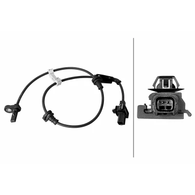 Imagen de HELLA 6PU 358 218 791 Sensor de ABS con pinza/grapa Hall 2 715