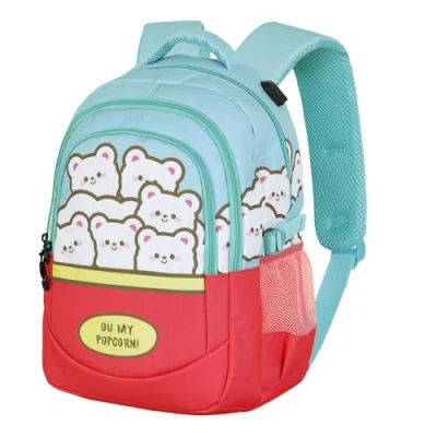 Imagen de Oh My Pop! Popcorn Mochila Running Plus, Azul, 34 x 46 cm, Capacidad 32 L
