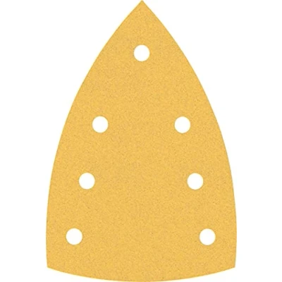 Imagen de Bosch Professional 10x Lijas Expert C470 con 7 agujeros (para Madera dura, Pintura sobre madera, 100 x 150 mm, grano 120, accesorios Multilijadora)