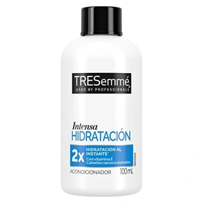 Imagen de TRESemmé Acondicionador Intensa Hidratación para pelo seco o dañado con Vitamina E, nutre y fortalece 100ml