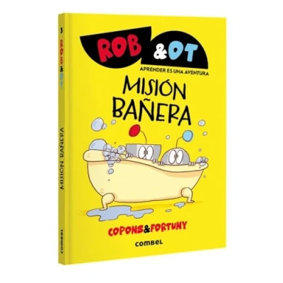 Imagen de Rob&amp;Ot 3: Misión bañera La novela gráfica para aprender a leer