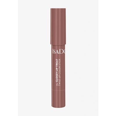 Imagen de Isadora The Glossy Lip Treat Twist Up Colour Stick Pintalabios hidratante con escualano Vegano, sin crueldad animal, relleno, no pegajoso, brillo (Bare Belle 06, 3,3 g)