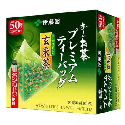 Imagen de Itoen Japanese tea ITO EN premium bag containing brown rice 50 bags