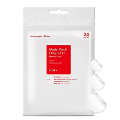 Imagen de COSRX Acne Master Patch Original Fit, 24 Unidades, Pimple Patches, Parches Acne, para Granos de la Cara y Cuerpo, Tratamiento Facial Antiacné, Hidrocoloides Invisibles, Cosmetica Coreana