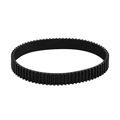 Imagen de Create idea correa de goma negra para cortac¨sped 3 mm paso 10 ancho 77 dientes 231 circunferencia bucle cerrado distribuci¨®n compatible con Black &amp; Decker GL741 GL720 GL701
