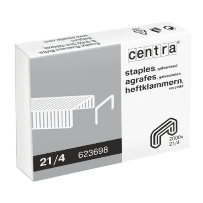 Imagen de Centra galvanizado Grapas 21/4 mm, caja de 2000