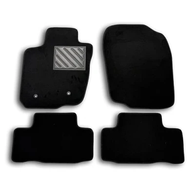 Imagen de Alfombrillas para Toyota RAV4 III (XA30) 2006 2012 Custom Fit, Antideslizantes, Talonera de Goma Reforzada
