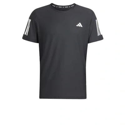 Imagen de adidas Hombre Own the Run Tee, Black, M Tall