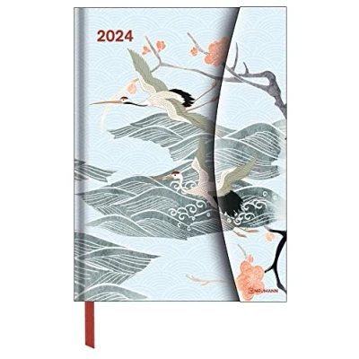 Imagen de Calendario de libros japoneses, 2024, 16 x 22: Magneto Diary