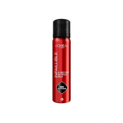 Imagen de L&#039;Oréal Paris Spray Fijador de Maquillaje Infaillible, Resistente al Agua, Se mantiene hasta 36h, 75 ml